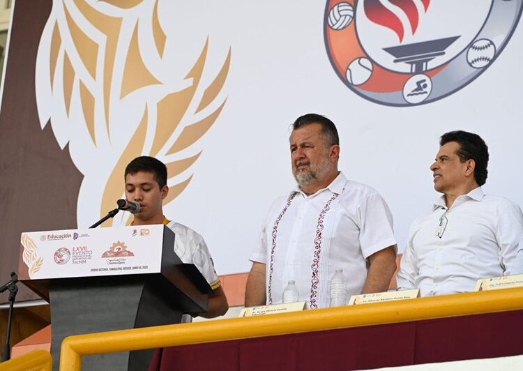 Recibe la Capital de Tamaulipas a jóvenes deportistas de tecnológicos de México