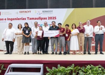 Reconocen a jóvenes talentos en la ‘Feria de Ciencias e Ingenierías Tamaulipas 2025’