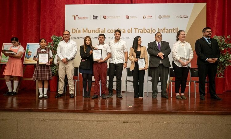 Refrenda STPS compromiso con erradicación del trabajo infantil en Tamaulipas