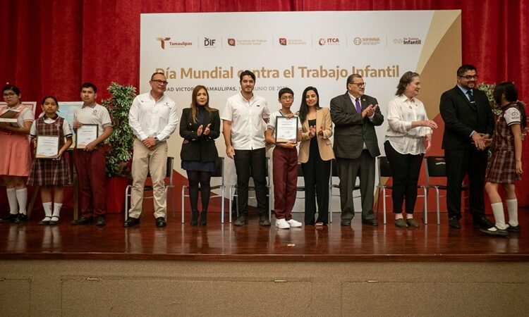 Refrenda STPS compromiso con erradicación del trabajo infantil en Tamaulipas