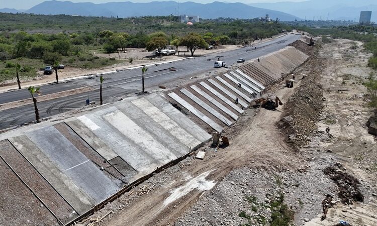 Registra más del 80 % de avance, prolongación del bulevar José López Portillo