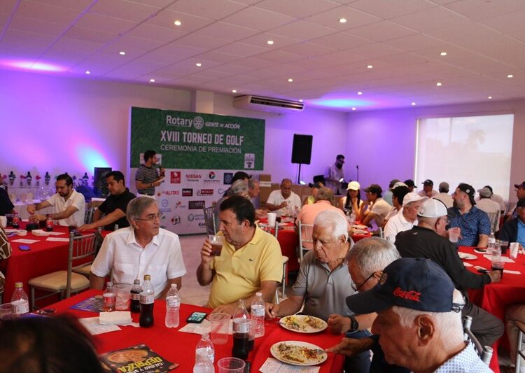 Rotarios de Victoria de Escandón organizan torneo de golf