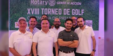 Rotarios de Victoria de Escandón organizan torneo de golf