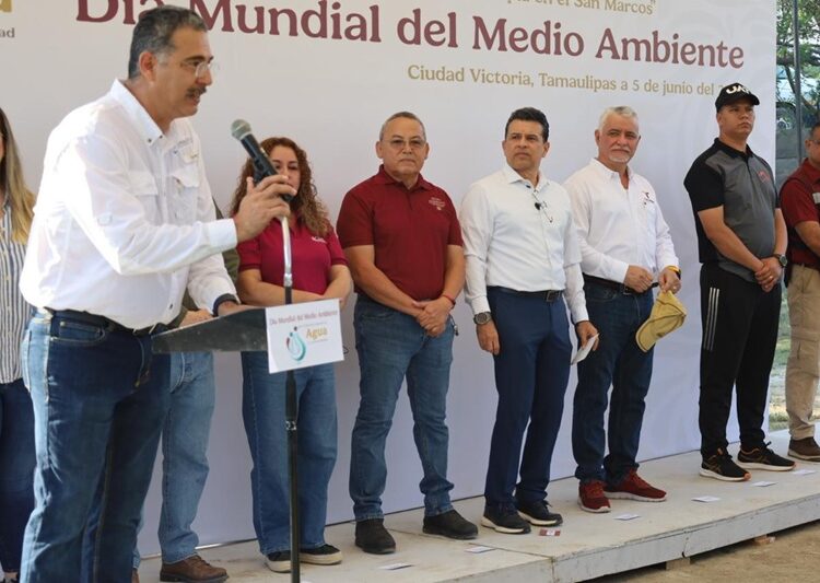 Sociedad y gobierno, sanean cauce del río San Marcos