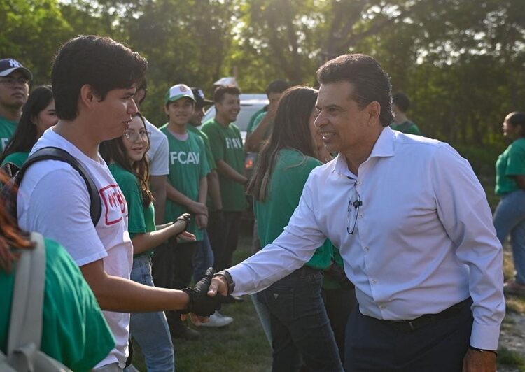 Sociedad y gobierno, sanean cauce del río San Marcos