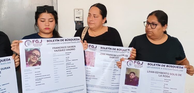 “Solicitarán a FGR atraer caso del grupo Fugitivo”: familiares exigen justicia y verdad