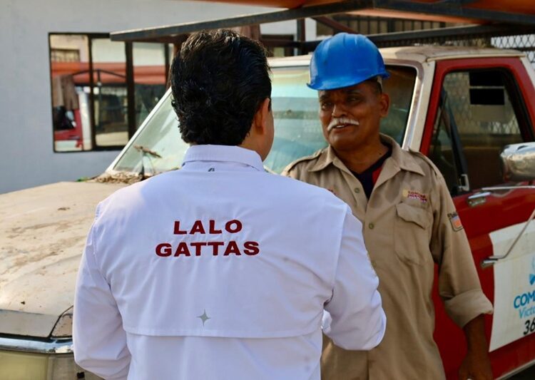 Supervisa Lalo Gattás atención de reportes ciudadanos