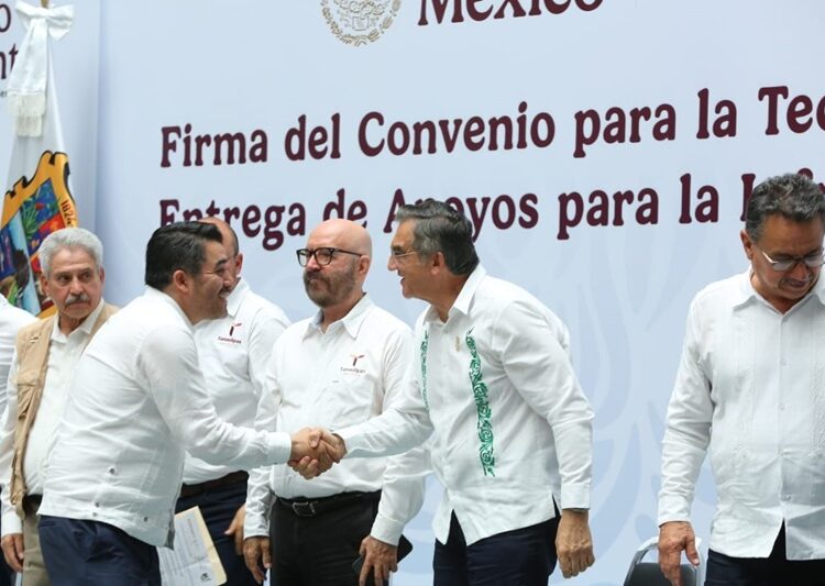 Suscriben modernización del campo tamaulipeco