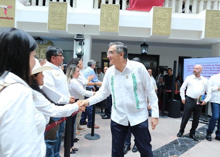 Suscriben modernización del campo tamaulipeco