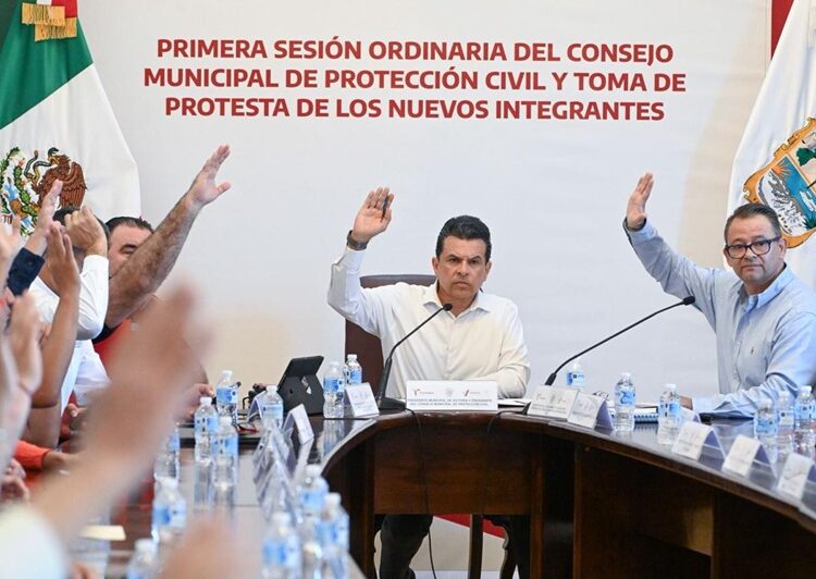 Toma protesta Consejo de Protección Civil en Victoria