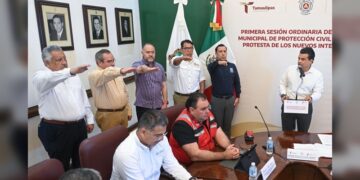 Toma protesta Consejo de Protección Civil en Victoria