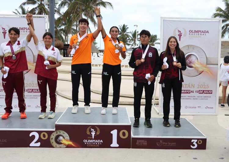 Triatlón de Tamaulipas suma 8 medallas en Olimpiada Nacional CONADE