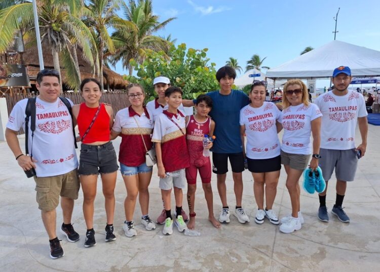 Triatlón de Tamaulipas suma 8 medallas en Olimpiada Nacional CONADE