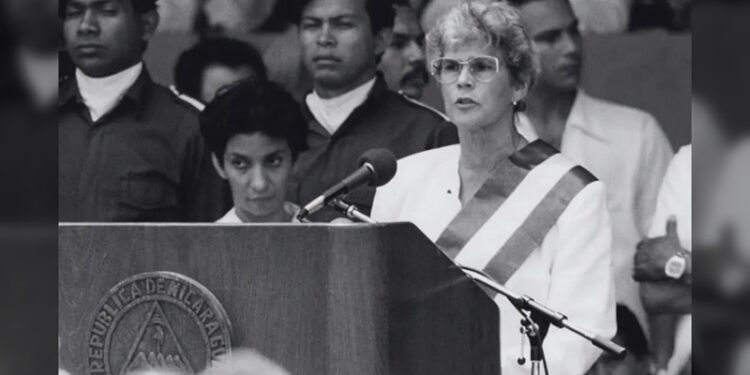 Falleció Violeta Barrios, 1.ª presidenta de Nicaragua