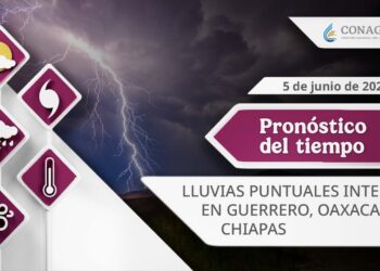 #PronósticodelTiempo para hoy Jueves 05 de junio de 2025