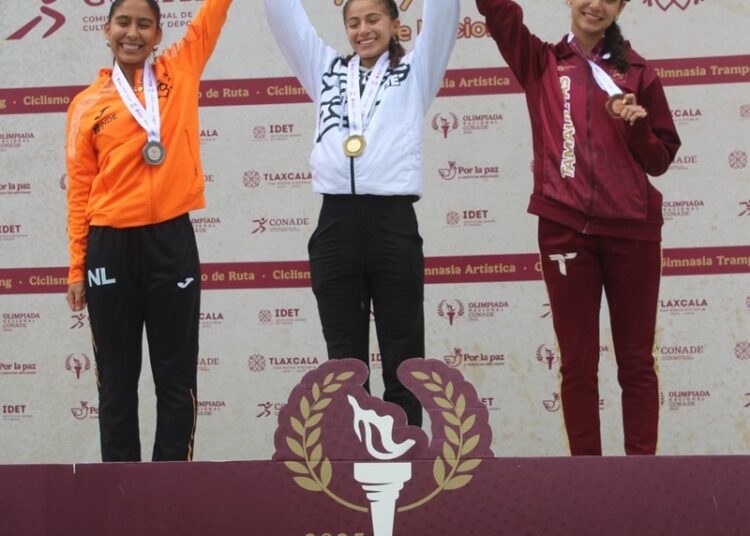 3 medallas más para Tamaulipas en atletismo de Olimpiada Nacional