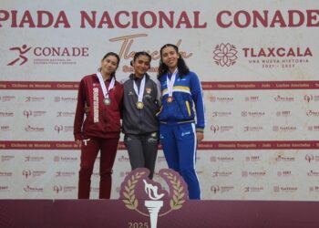 3 medallas más para Tamaulipas en atletismo de Olimpiada Nacional