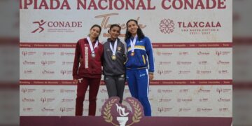 3 medallas más para Tamaulipas en atletismo de Olimpiada Nacional