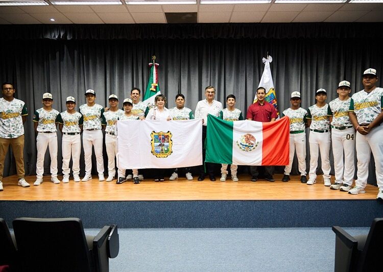 Abandera AVA liga de béisbol tamaulipeca que representará a MX en Mundial