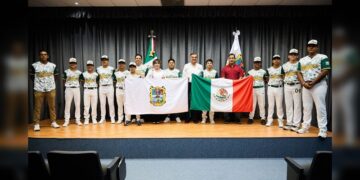 Abandera AVA liga de béisbol tamaulipeca que representará a MX en Mundial