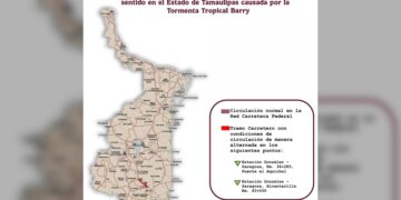 Abrirán, está noche, temporalmente la carretera Victoria a Tampico