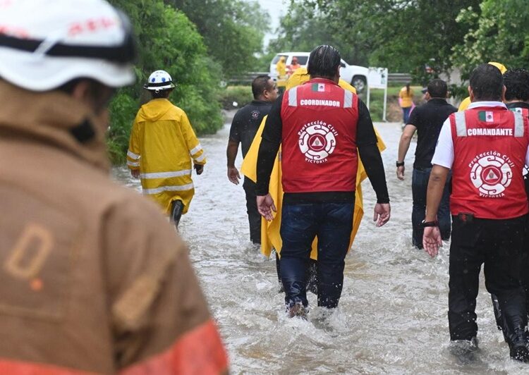 Acciones de prevención dejan saldo blanco en Victoria durante lluvias