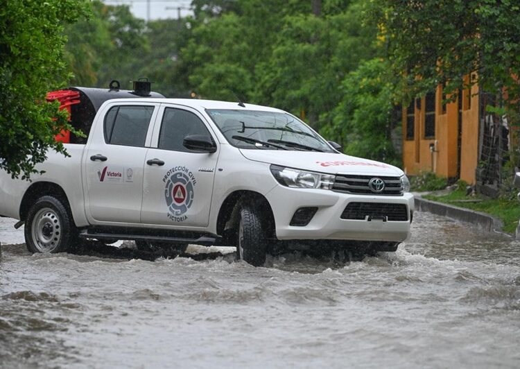 Acciones de prevención dejan saldo blanco en Victoria durante lluvias