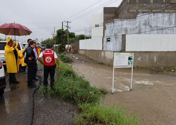 Acciones de prevención dejan saldo blanco en Victoria durante lluvias