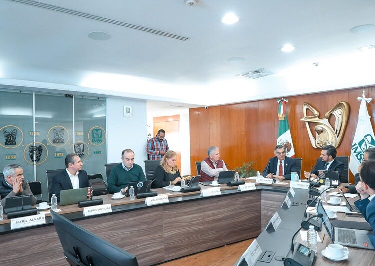 Acuerdan AVA e IMSS la seguridad social e infraestructura en Tamaulipas