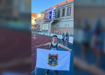 Alex Avilés rompe récord mundial en el Abierto Europeo para atletas con Síndrome de Down