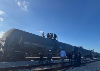 Aseguran más de 2 millones de litros de diésel en Aduana ferroviaria de Tamaulipas