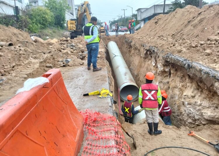 Avanza Tampico en infraestructura vial e hidráulica