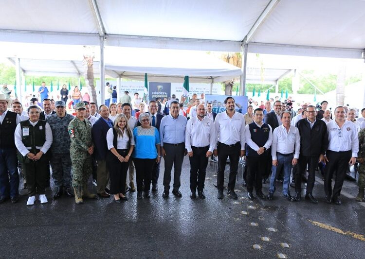 Banderazo al ‘Operativo Especial de Verano Héroes Paisanos 2025’ en Tamaulipas
