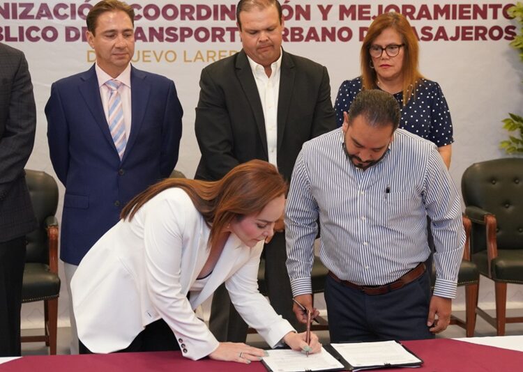 Carmen Lilia impulsa histórico cambio en el transporte público de NLD