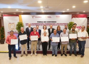 Carmen Lilia impulsa histórico cambio en el transporte público de NLD