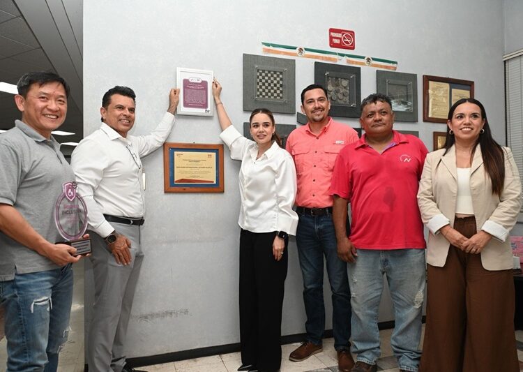 Certifican DIF y Municipio a Nien Hsing International como empresa inclusiva