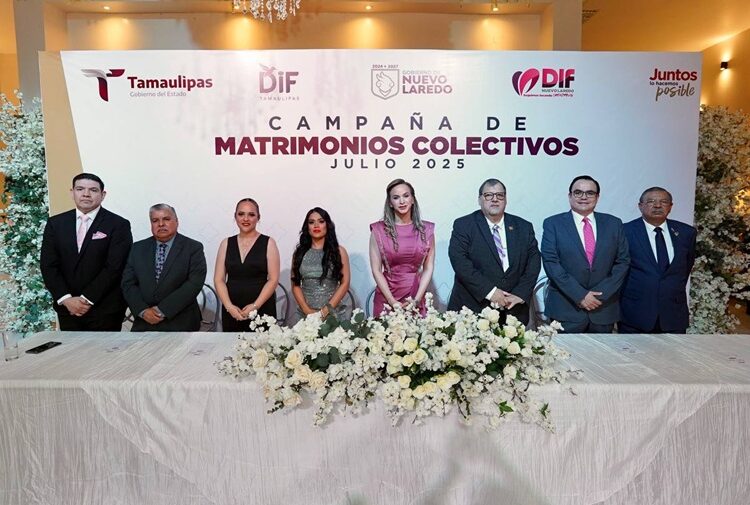 DIF NLD celebra a 83 nuevas familias en Campaña de Matrimonios gratuito
