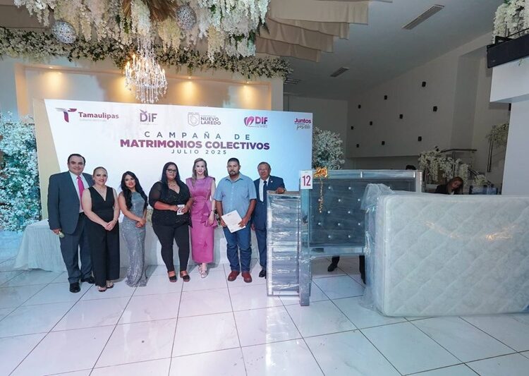 DIF NLD celebra a 83 nuevas familias en Campaña de Matrimonios gratuito