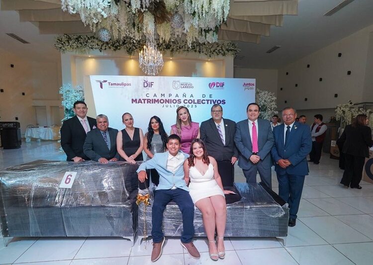 DIF NLD celebra a 83 nuevas familias en Campaña de Matrimonios gratuito