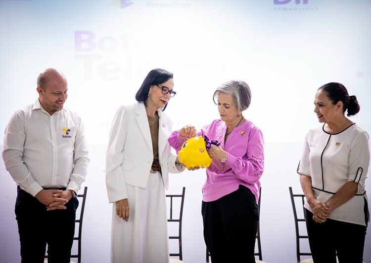 DIF Tamaulipas y Fundación Teletón ponen en marcha el boteo 2025