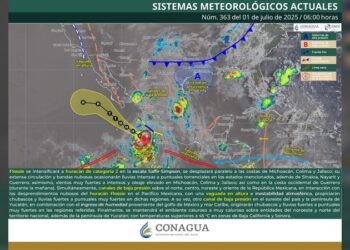 Emite SMN nueva alerta por más lluvias intensas para Tamaulipas
