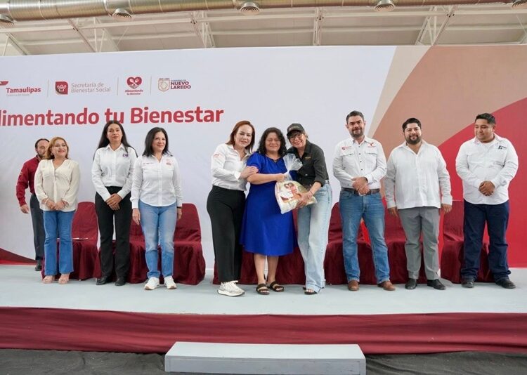 Entrega Gobierno del Estado apoyo alimentario a más de 500 familias de NLD