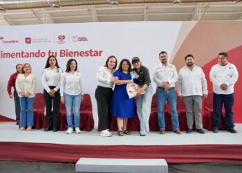 Entrega Gobierno del Estado apoyo alimentario a más de 500 familias de NLD