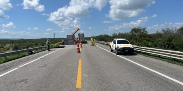 Estima Gobierno del Estado 40 MDP para reparar carreteras dañadas por lluvias