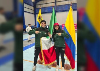 Estudiantes de la UAT representarán a MX en esgrima en los JCC 2026
