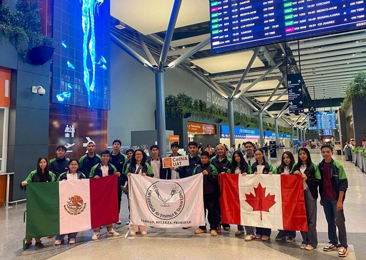 Estudiantes del CeINA UAT viven experiencia cultural en Canadá