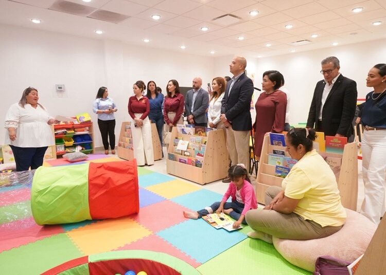 Inauguran en NLD 1.er espacio amigable con enfoque de infancia y bebeteca de todo Tamaulipas
