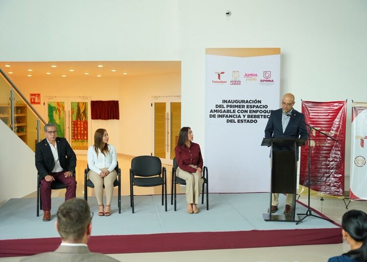 Inauguran en NLD 1.er espacio amigable con enfoque de infancia y bebeteca de todo Tamaulipas