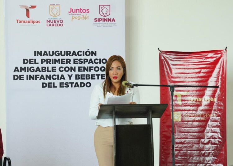 Inauguran en NLD 1.er espacio amigable con enfoque de infancia y bebeteca de todo Tamaulipas