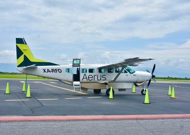 Incrementa Aerus vuelos de Ciudad Victoria al AIFA